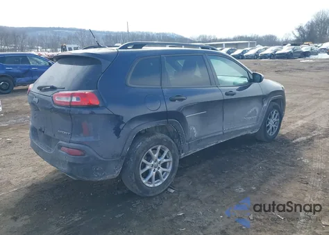 2016 Jeep Cherokee Sport from USA, damaged, VIN 1C4PJMAS7GW240348